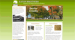 Desktop Screenshot of eatoncemeteryproducts.com